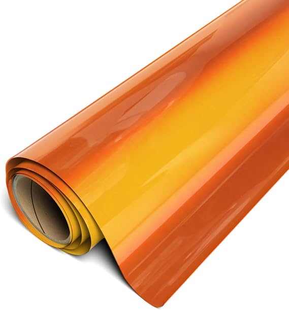 Siser EasyWeed HTV 15" x 10ft Roll - Iron on Heat Transfer Vinyl (Electric Orange)