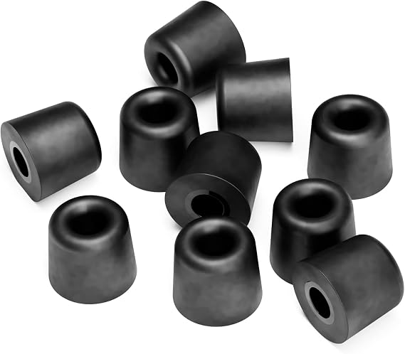 Decibullz Custom Molded Memory Foam Earbud Tips 5 Pairs Small | Comfortable Ear Bud Replacement Tips for Earphones & Earplugs (Pack of 1)