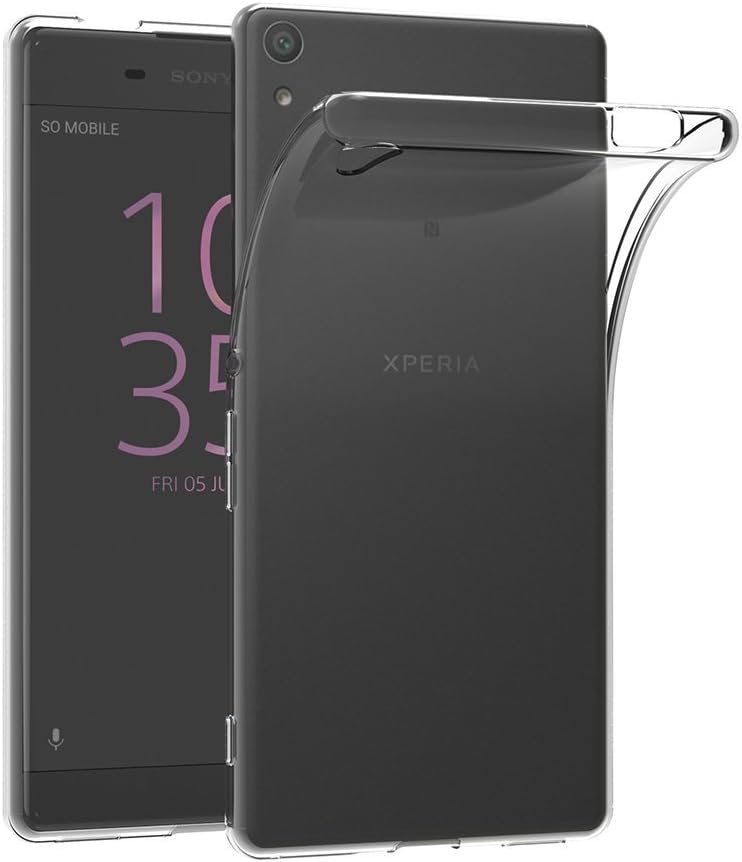 Case for Sony Xperia XA UltraSony Xperia C6 6 inch MaiJin Soft TPU Rubber Gel Bumper Transparent Back Cover