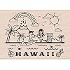 Hero Arts H6169 Wood Stamps, Destination Hawaii