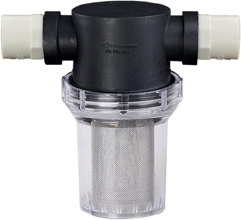 Filter for Garden Hose - High-Pressure Inline Filter to Prevent Debris Mesh Screen Design for Home and well- Use