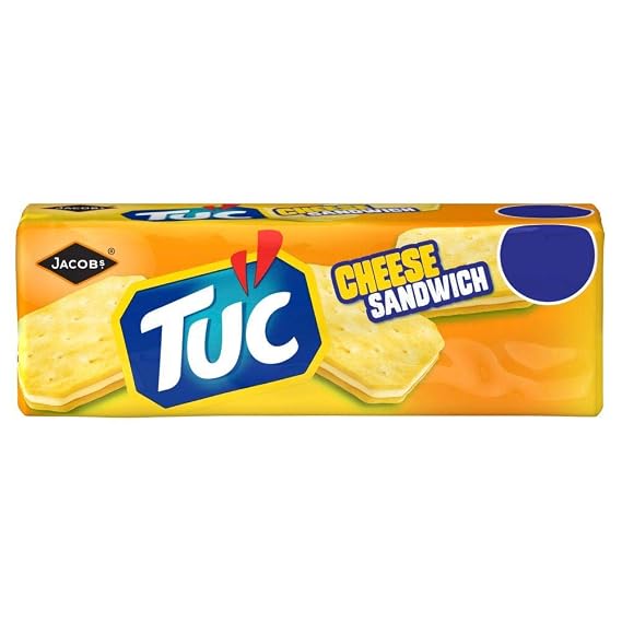Jacob's Tuc Cheese Sandwich - 150g - Pack of 6