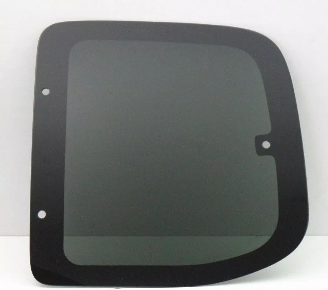 Driver Side Left Quarter Window Quarter Glass Movable Compatible with Toyota Tundra Pickup Extended Cab 2000-2006 Models