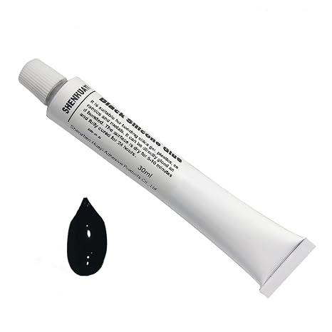 Silicone Adhesive Various Colour (Black)