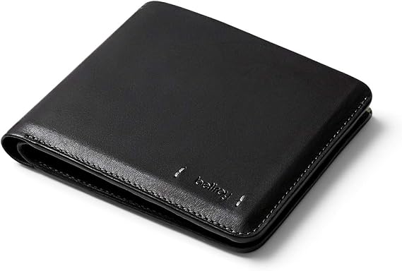 Bellroy Hide & Seek – Premium Edition, Slim Leather Billfold - Black