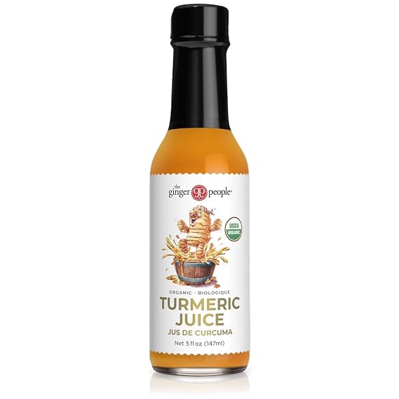 The Ginger People Organic Turmeric Juice 5 fl oz Glass Bottle 1Pk