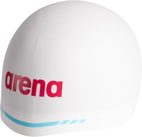 Arena Unisex Silicone 3D Racing Swim Cap High Performance Hydrodynamic Bathing Cap for Professional Athletes