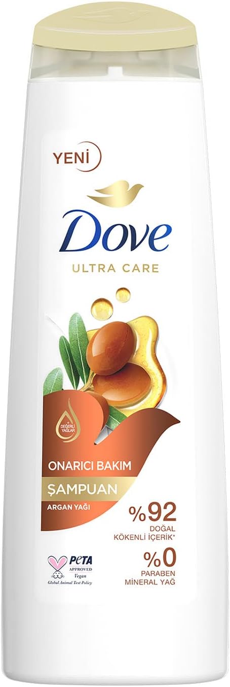 Dove Ultra Care Saç Bakım Şampuanı Onarıcı Bakım Argan Yağı 400 ml