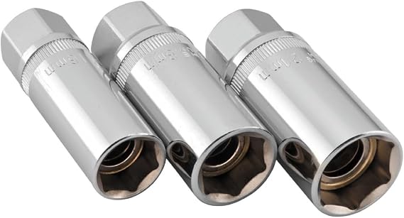 BikeMaster Magnetic Spark Plug Socket Set --