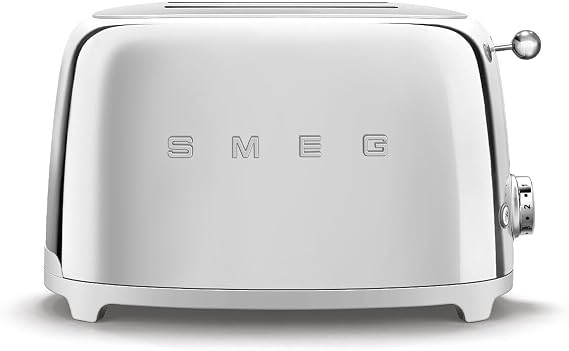 Smeg TSF01SSEU Ekmek Kızartma Makinesi 2x2, Krom
