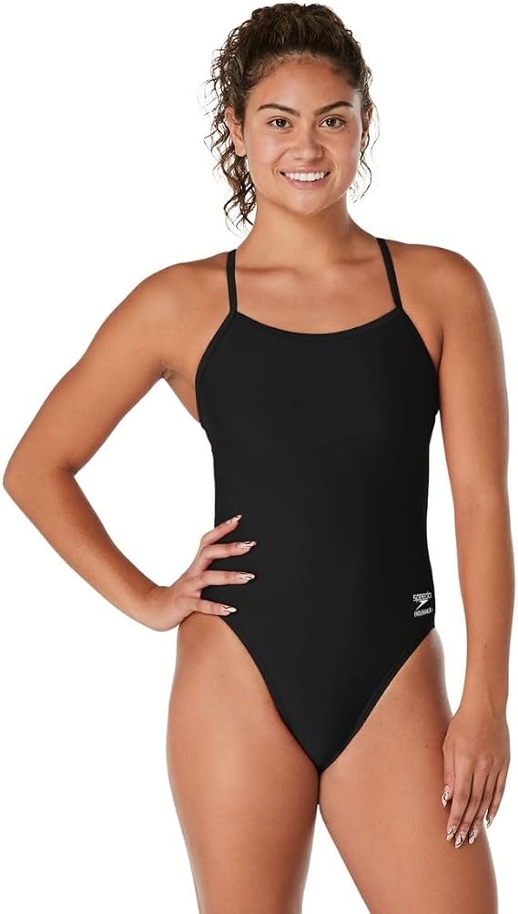 Speedo Women's Swimsuit One Piece Endurance The One Solid Team Colors One Piece Swimsuit