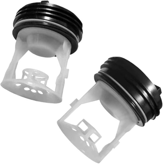 Washing Machine Drain Pump Filter Plug Cap,Compatible For Midea,Washer Water Pump Filter Stopper With Seal Ring, Replacement Spare Parts(Filter B)