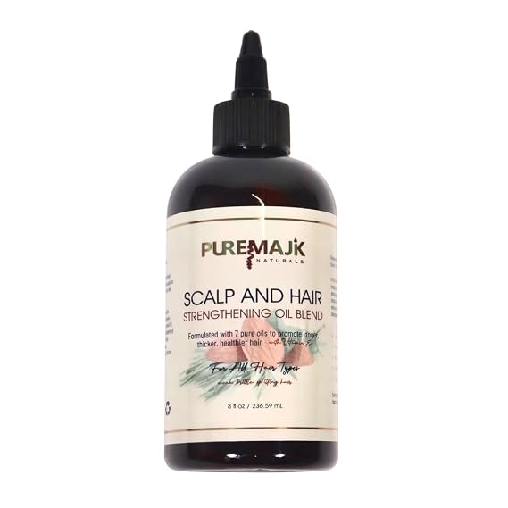 Scalp and Hair Strengthening Oil Blend (8 oz.)