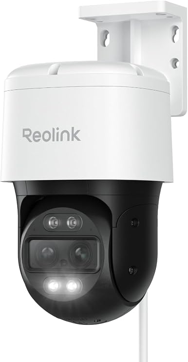 Reolink 4K PTZ PoE Security Camera Outdoor, 6X Hybrid Zoom, TrackMix PoE
