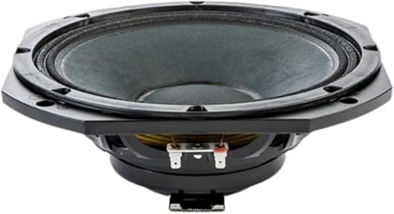 Eighteen Sound 18 10NDA610-8 High Power Shallow Neo 10-inch Woofer with Neodymium Motor Assembly 8 Ohms 75 mm Interleaved Sandwich Voice Coil 400-Watt