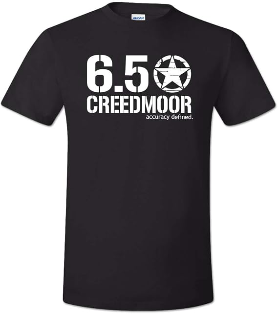 Zepp Tees 6.5 Creedmoor Shirt Accuracy Defined Gun T-Shirt