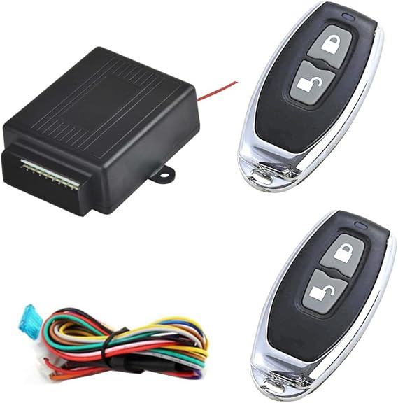 MASO Centralized Lock Keyless Entry System Central Locking Car Alarm Accessories Door Windows Remote Control Trunk Key DIY Universal