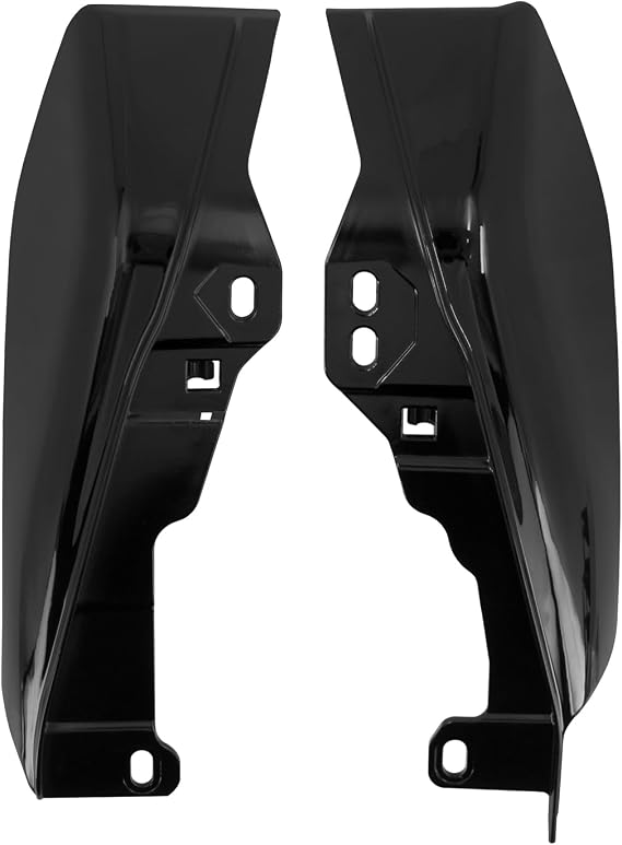 Midframe Air Deflector Heat Shield for Harley Touring Trike 2017-2023 Black