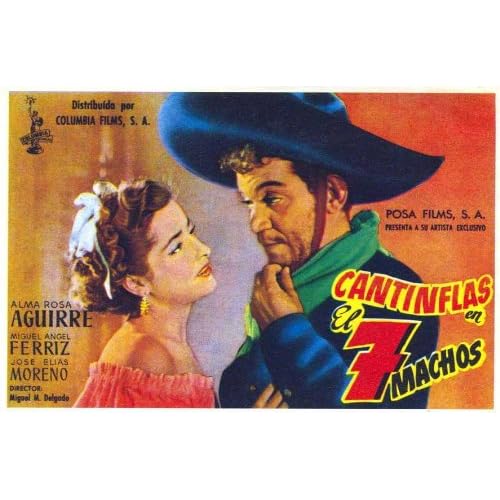 Movie Posters Siete machos, El - 27 x 40