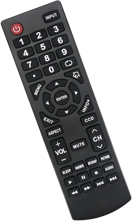 Universal Remote Control Replacement for Insignia TVs - Not for fire & roku TV
