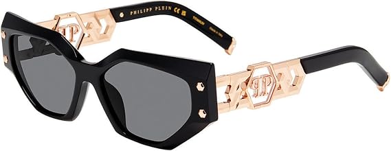 Philipp Plein Sunglasses SPP 174 S 0700 Shiny Black