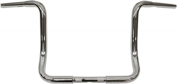 LA Choppers Ape Hanger 1 1/4in. Handelbar - 12in. Rise - Chrome,