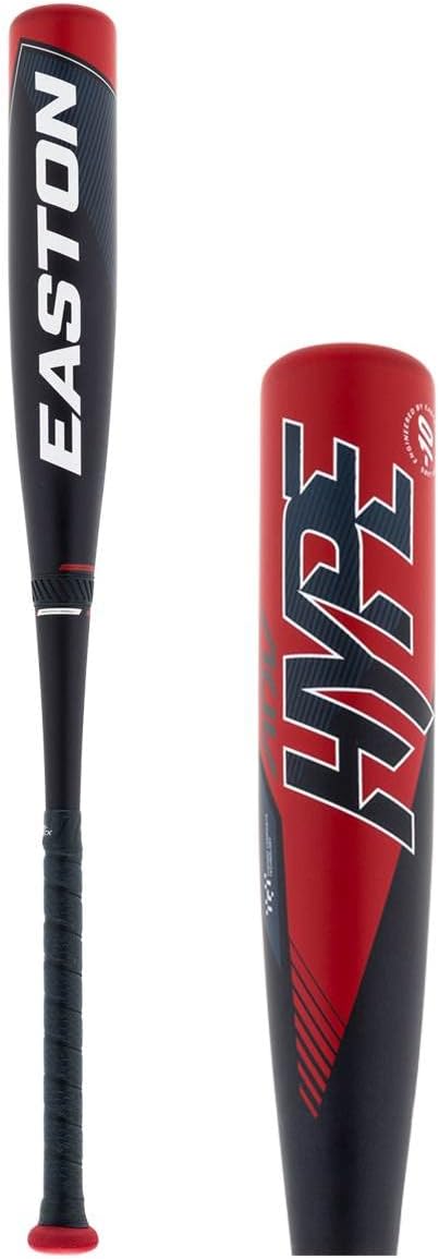 Easton | HYPE Baseball Bat | USSSA | -8 / -10 Drop | 2 3/4" Barrel | 2 Pc. Composite