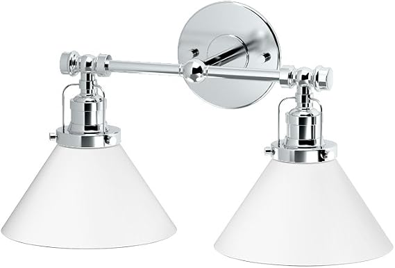 Gatco 1613 Cafe Double Sconce, Chrome