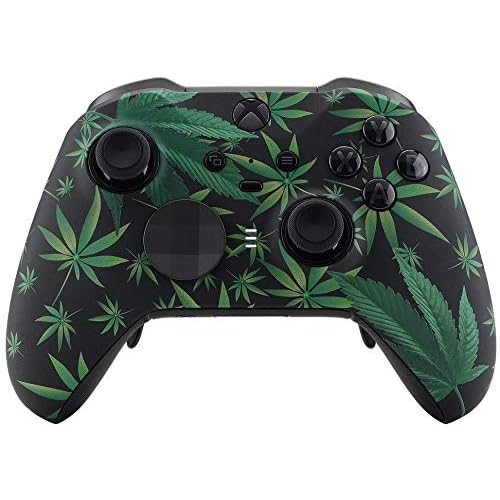 420 Black UN-MODDED Custom Controller compatible with XBOX ONE ELITE Series 2 Soft Touch Finish