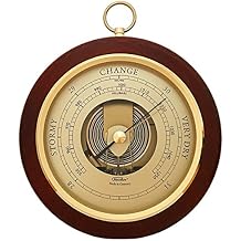 Fischer Barometer Pascal, Brass-Mahogany 6.7" / 170 mm - 1436R-22-US (US Version)