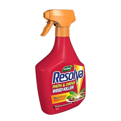 Resolva Path & Drive Ready to Use Weedkiller - Fast Acting, Long-Lasting Weed Control for Paths, Drives, Patios, and Hard Surfaces - Kills Weeds in Just Hours (1L)