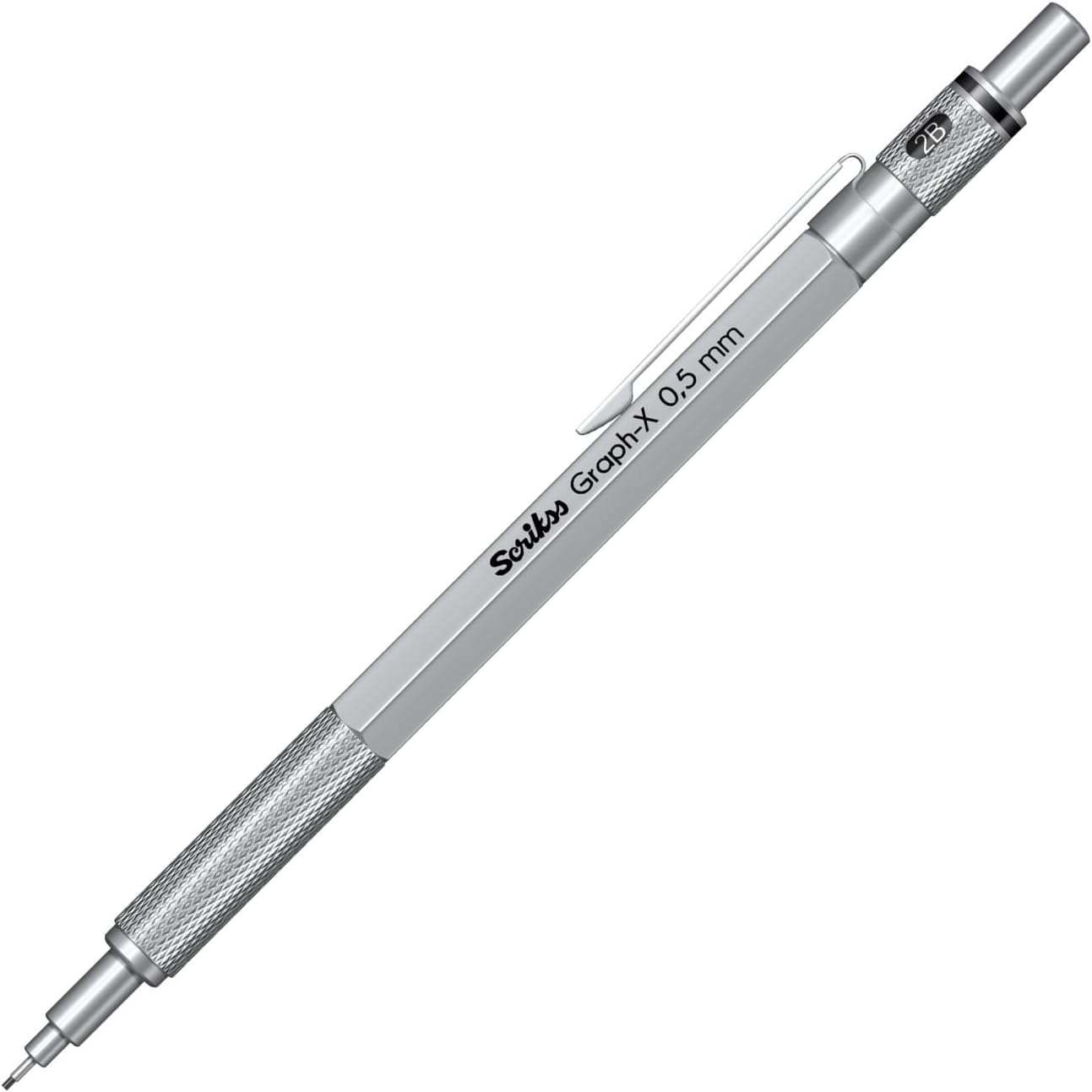 Scrikss Office Graphx Mechanical Pencil Satin Gray 0.5 Mm
