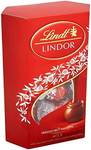 Lindt Lindor Milk Chocolate 200g (Pack of 4 x 200g)