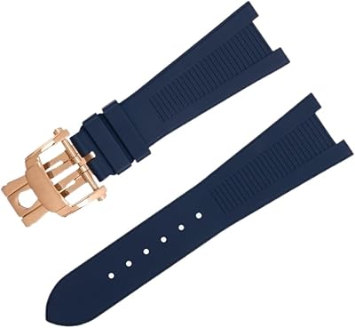 FKM Fluororubber WatchBands For Patek Philippe Strap For Nautilus Watchband 57115712 Original Interface Wristband Accessories
