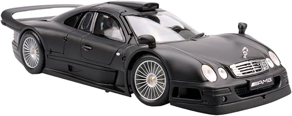Scale Finished Model Car Diecast 1:18 For Mercedes-BENZ CLK-GTR Alloy Sports Car Model Simulation Adult Collectible Gift Miniature Replica Car