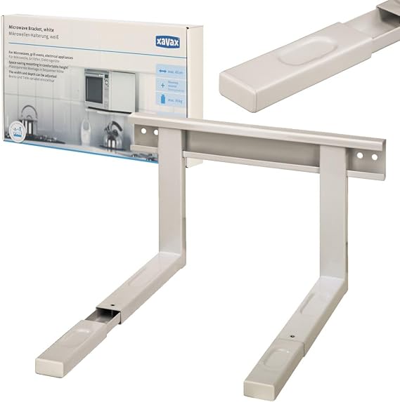 Xavax 110930 Microwave Bracket, White