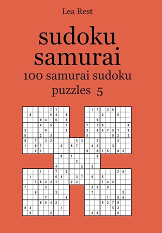 sudoku samurai 100 samurai sudoku puzzles 5