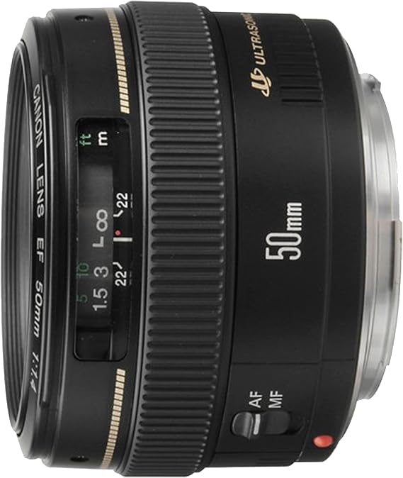 Canon EF 50mm f/1.4 USM Standard and Medium Telephoto Lens for Canon SLR Cameras, Fixed | SLR Cameras