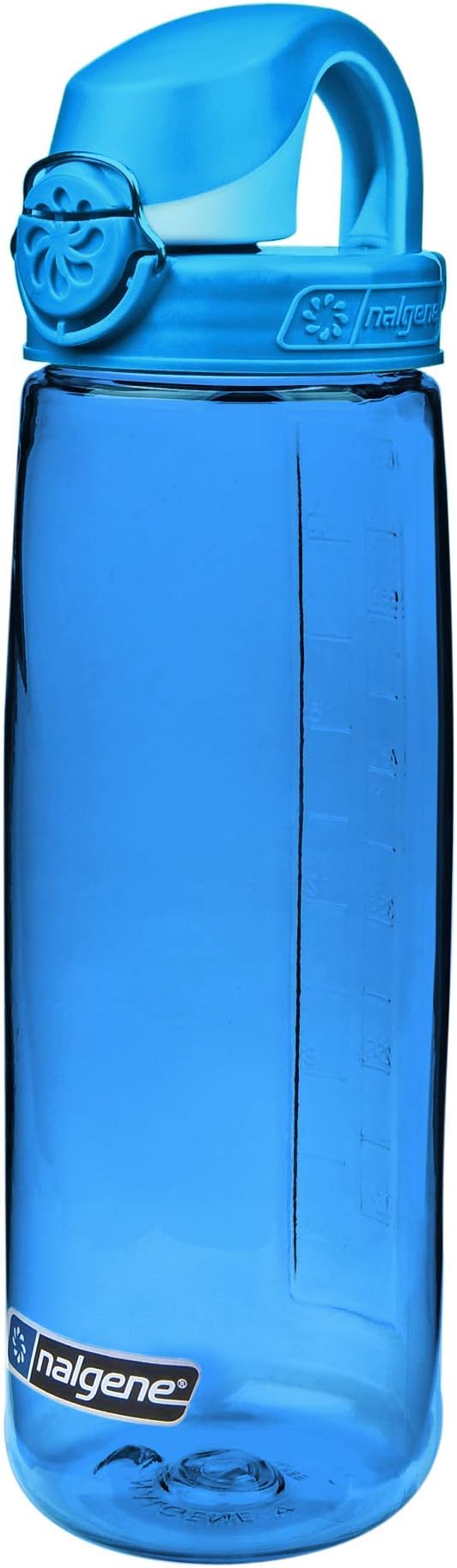 Nalgene On the Fly BPA-Free Water Bottle, Blue w Glacier Blue, 24 oz | BPA Free Material