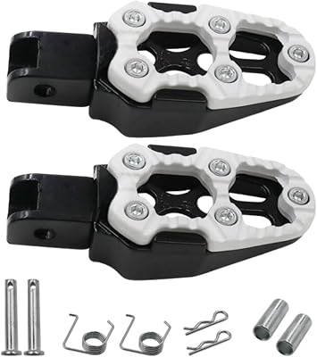 Motorcycle Foot pegs 1 Pair Motorcycle Modification Pedals Rear Anti Slip Pedal Universal Foot Pedal Motorcycle Accessories Motorcycle Foot Peda