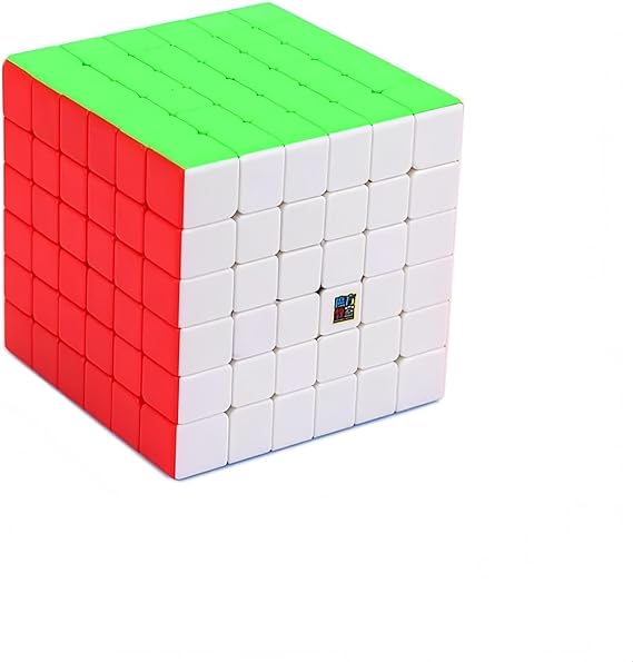 LiangCuber Moyu Meilong 6x6 Speed Cube Stickerless,Meilong 6 V2 Upgraded Version Puzzle Cube Education Toys Magic Cubes
