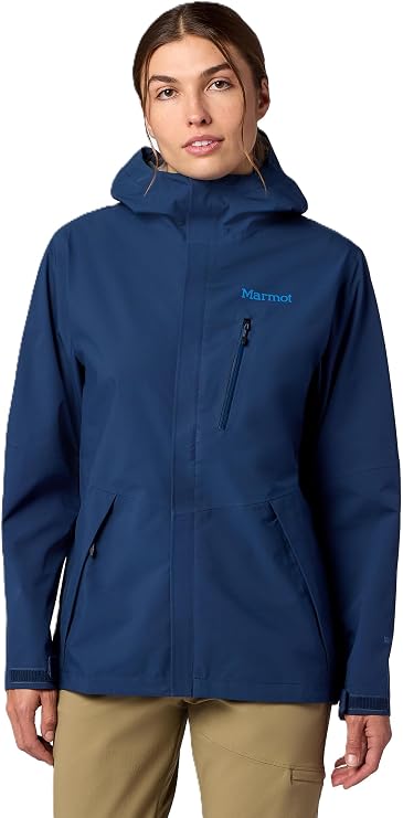 MARMOT PreCip Evo Pro Women's Insulated Rain Jacket Waterproof Breathable Warmth Hiking & Cold-Weather Rain