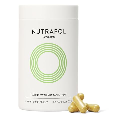 Sponsored Ad - Nutrafol Women's Hair Growth Supplement for Thicker Stronger Hair (4 Capsules Per Day - 1 Month Supply)
