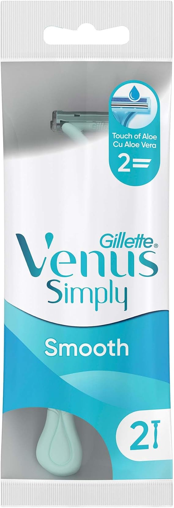 Gillette Venus Simply Venus 2 Kullan At Kadın Tıraş Bıçağı 2 Adet