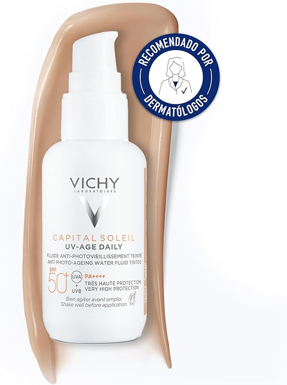 Capital Soleil Photo Anti Aging Lightweight Textured Color Sunscreen 40 Ml Spf 50