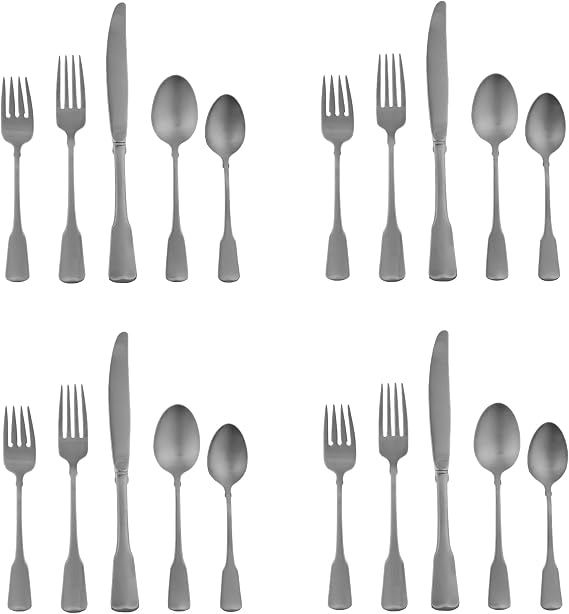 Oneida American Colonial 18/8 Stainless 20pc. Flatware Set (Service for Four)