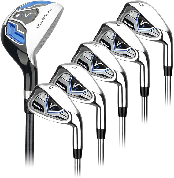Prosimmon Golf V7 All Graphite Iron Set 6-PW, Mens Right Hand
