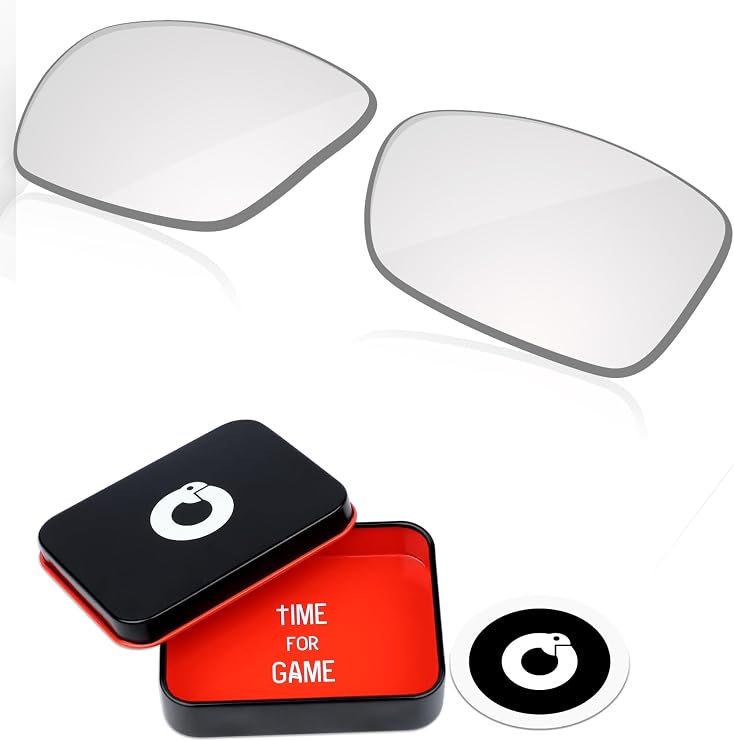 1.8MM Polycarbonate Replacement Lenses for Oakley Gascan OO9014 60mm Sunglasses