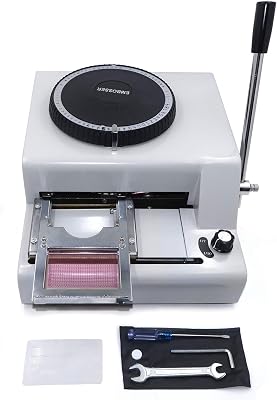 SMT- 72-Character Manual Stamping Machine PVC Letter Personalized Card Embosser Code Printer [PN: ET-WORK001-RAW]