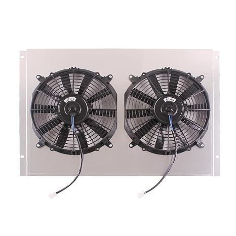 Aluminum Radiator Shroud Electric Fan for 1966-1979 Ford
